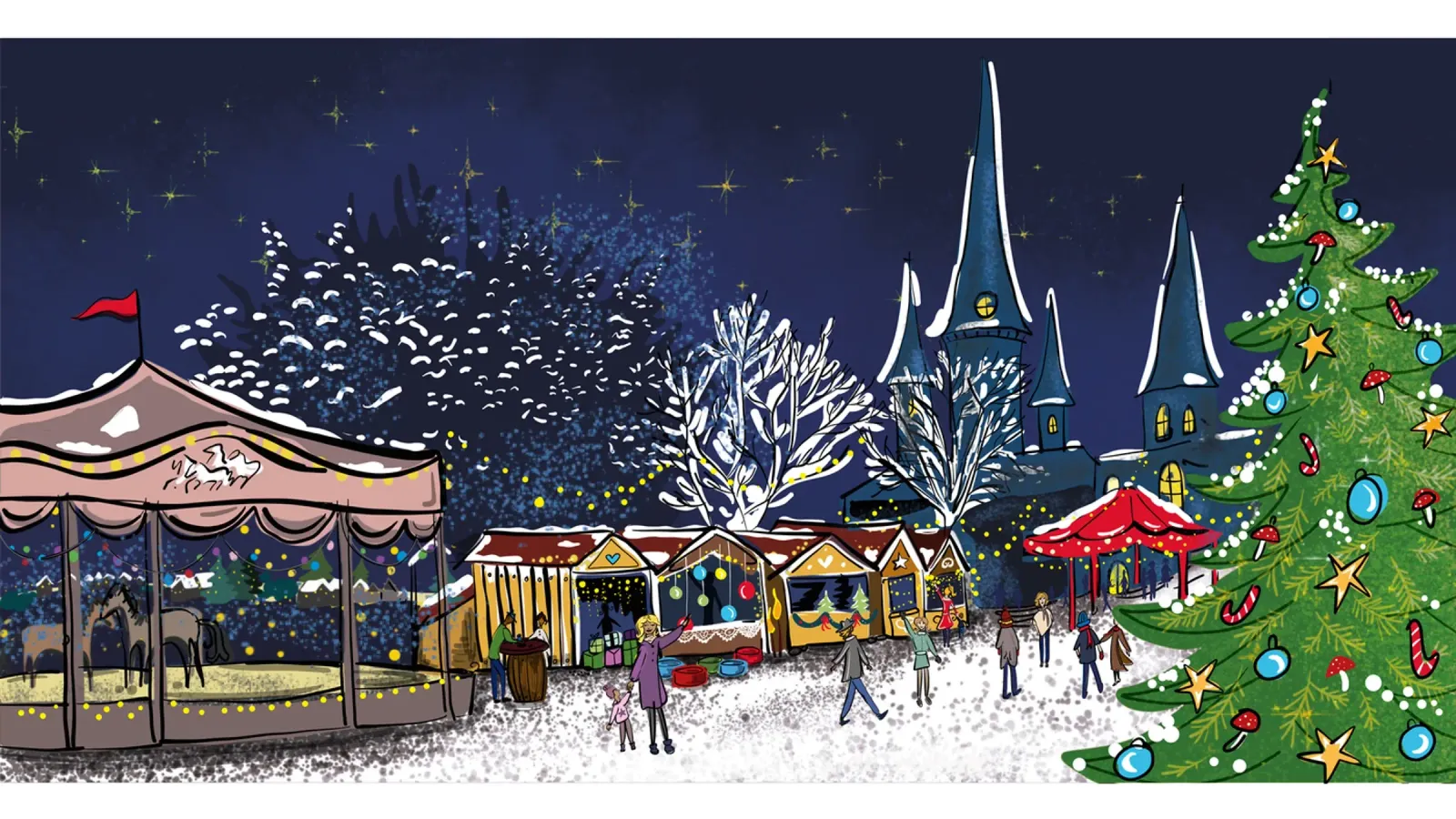 Mercatino di Natale poster da DYDesign