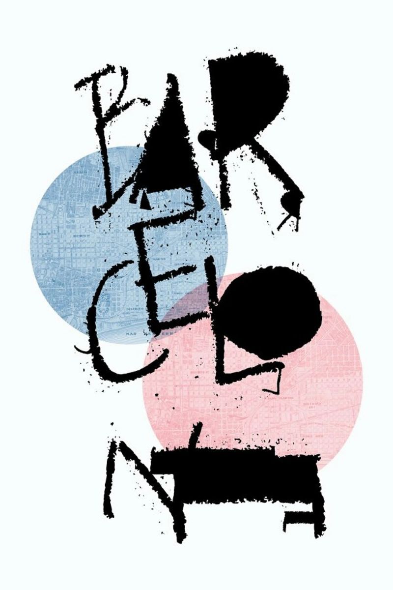Barcelona poster de LeDieg