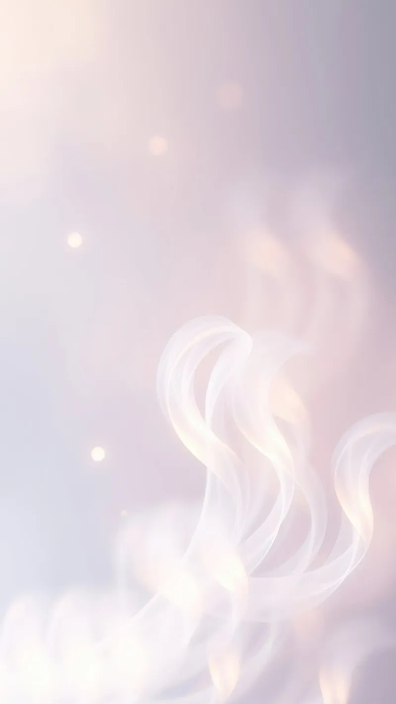 Soft abstract background with wispy textures gentle color poster by DesignDoodle