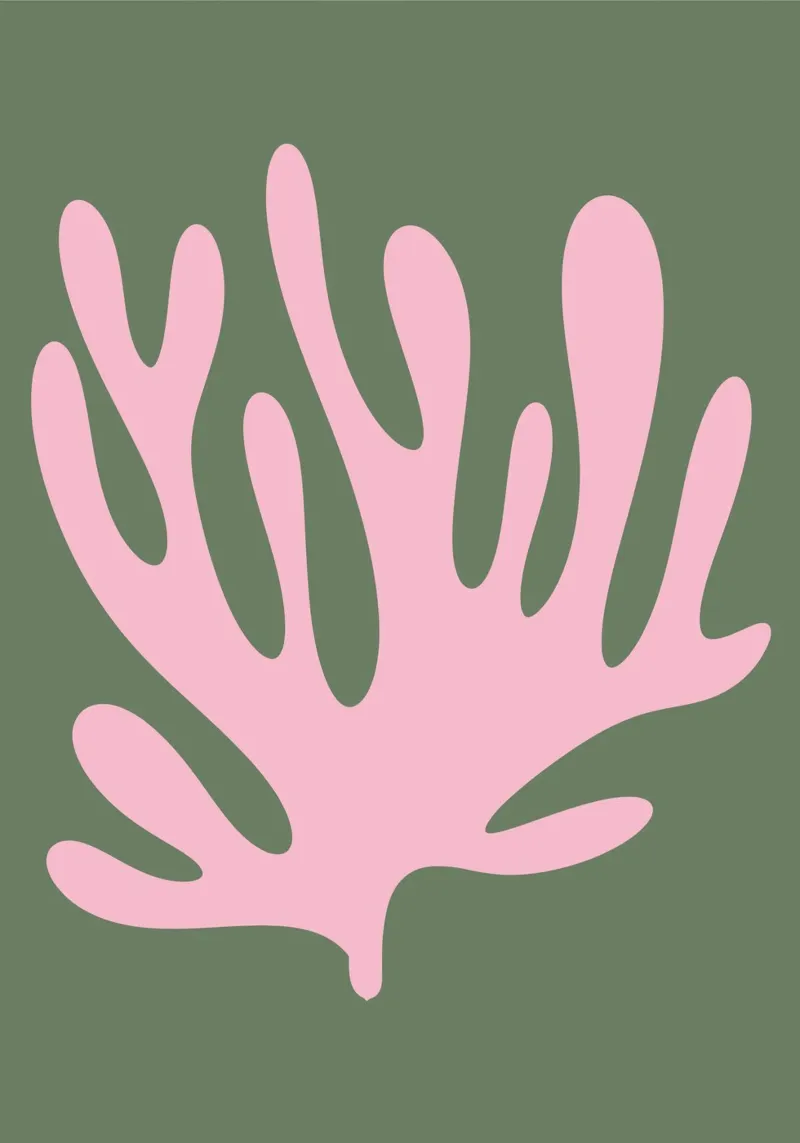 Abstract Matisse Print Hahnemühle von pdigitalprints
