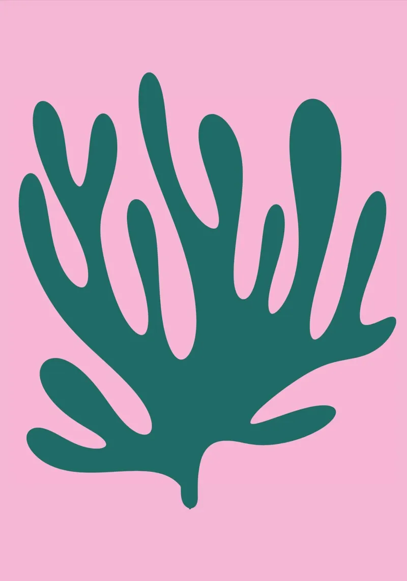 Abstract Matisse Print Hahnemühle von pdigitalprints