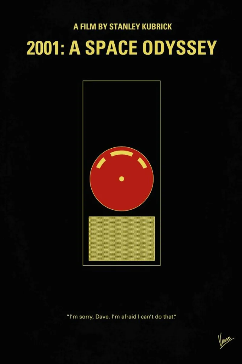 2001 - A Space Odyssey poster con telaio in plastica da Chungkong