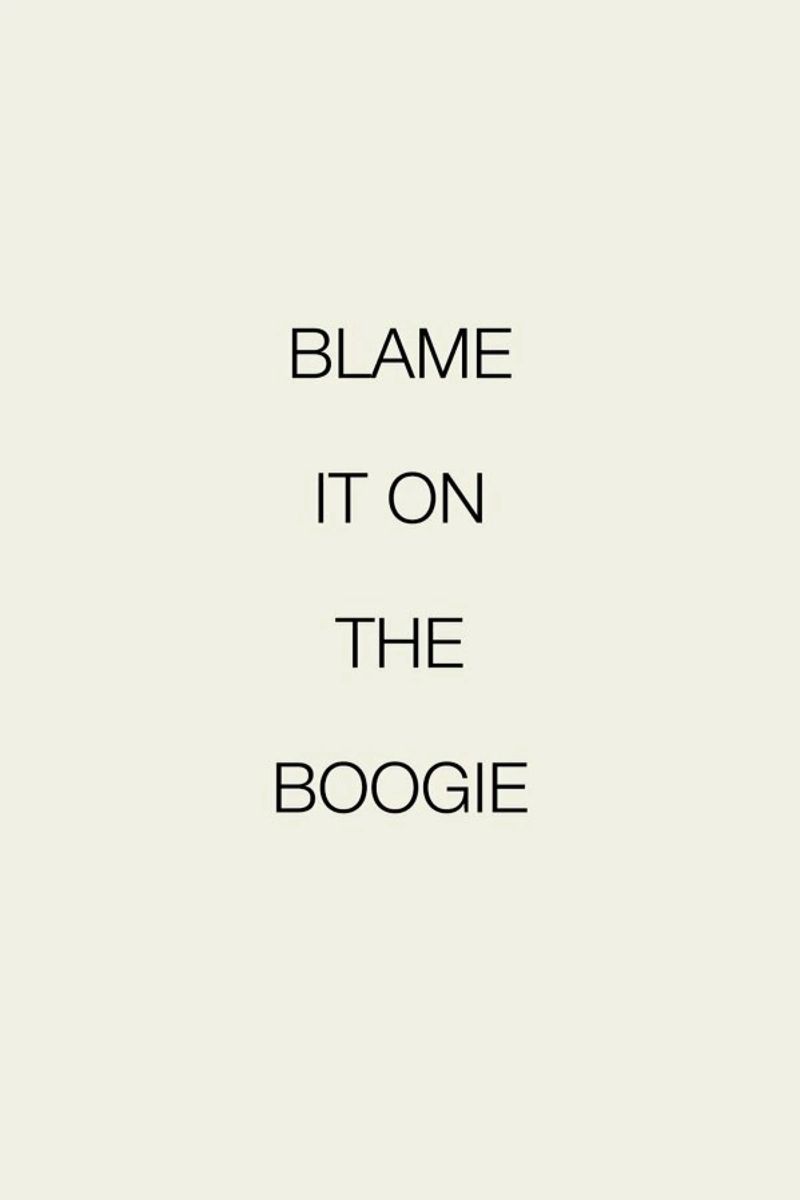 Blame It on the Boogie pellicola backlit da Studio One