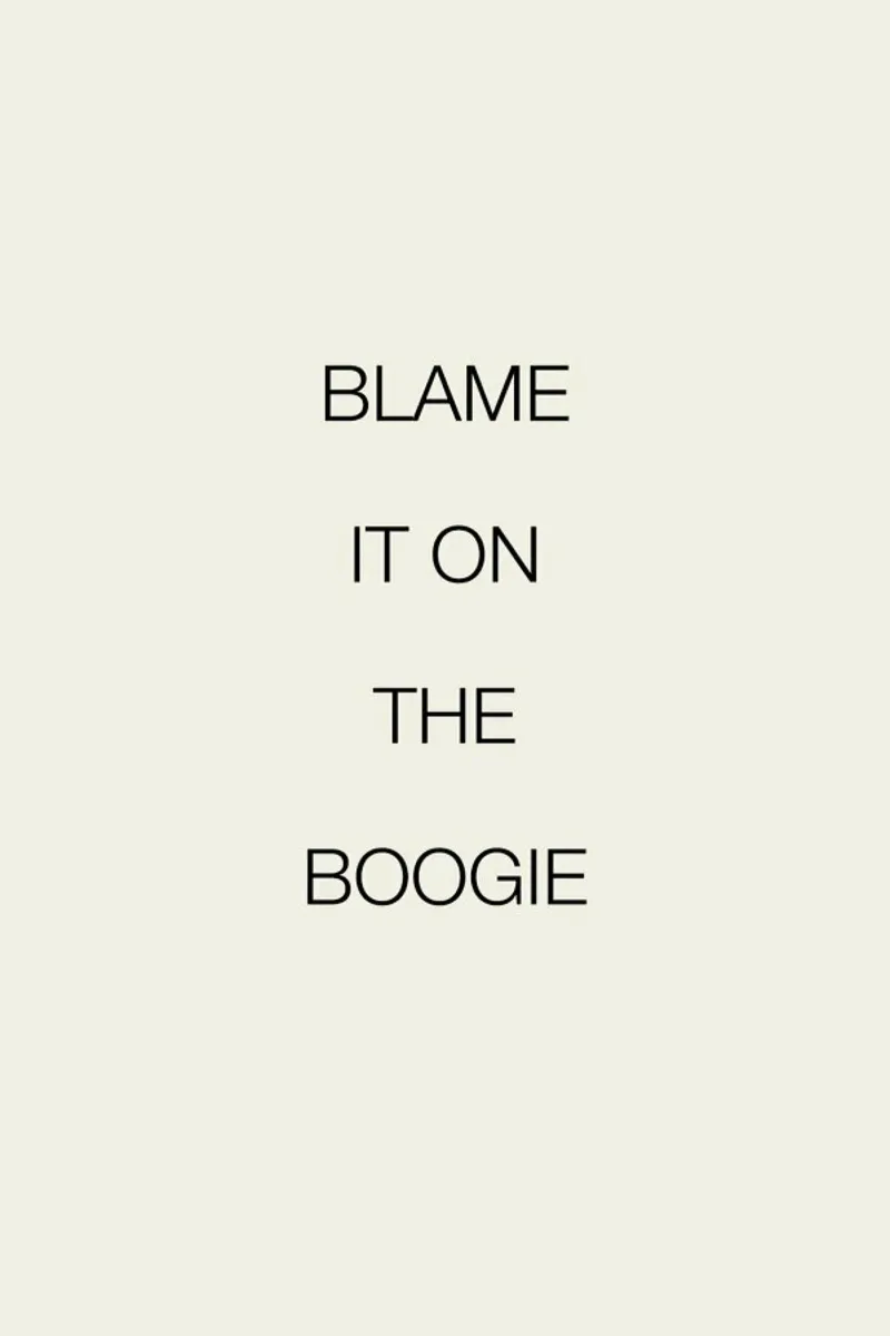 Blame It on the Boogie toile de Studio One