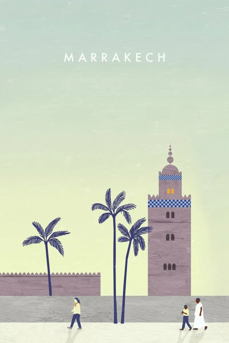 Marrakesh pellicola backlit da Katinka Reinke