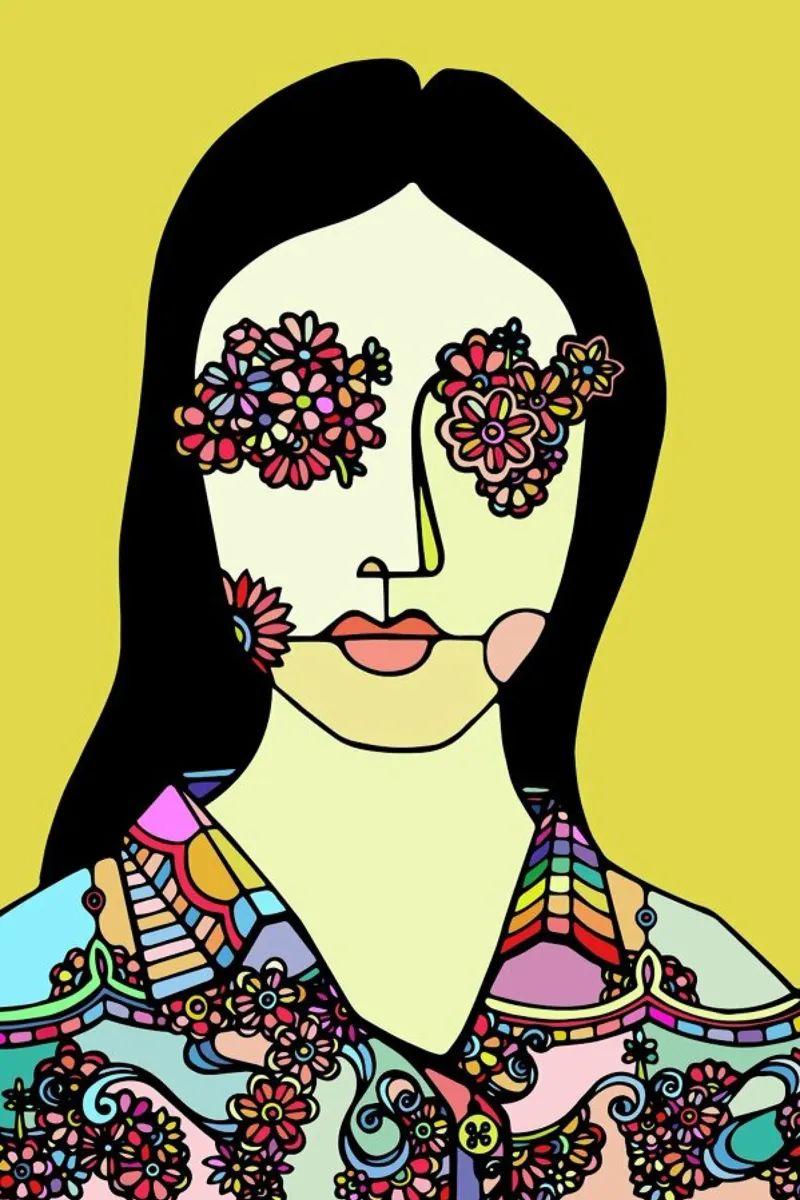 I See Flowers hahnemühle by Ninhol