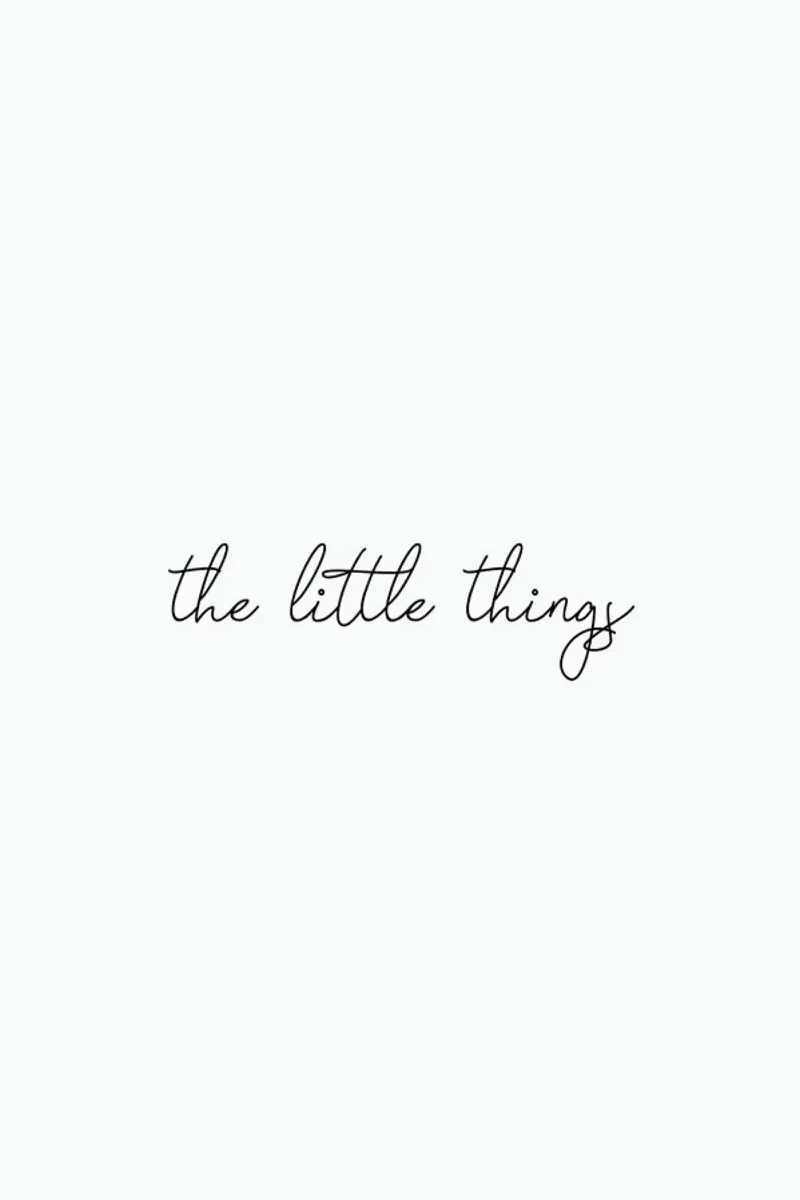 THE LITTLE THINGS pellicola backlit da Ayleen