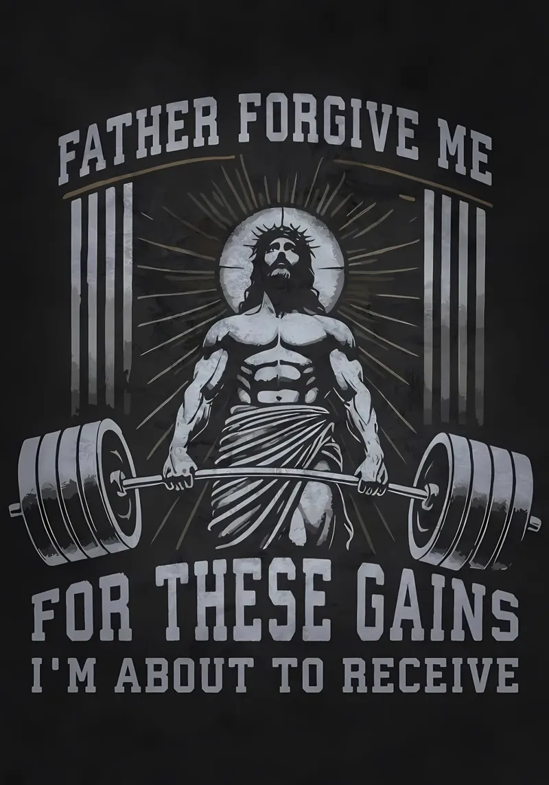 Vader Vergeef deze verworvenheden, Jezus Workout hahnemühle van Delaplane