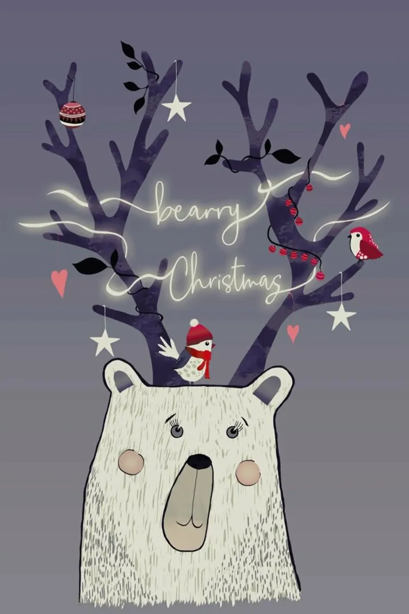 Bearry X-Mas pellicola backlit da Sabrina Ziegenhorn