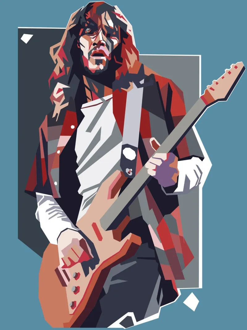 John Frusciante Kunst Hahnemühle von Hantamrata