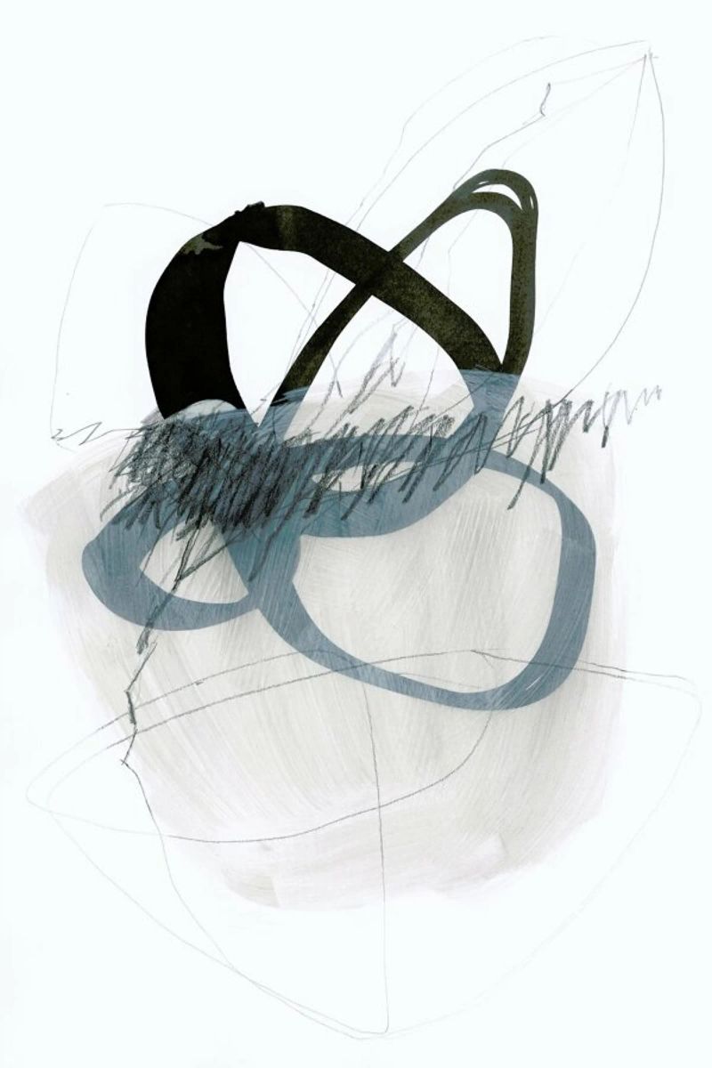 Line and Shape poster de IRIS LEHNHARDT FINE ART