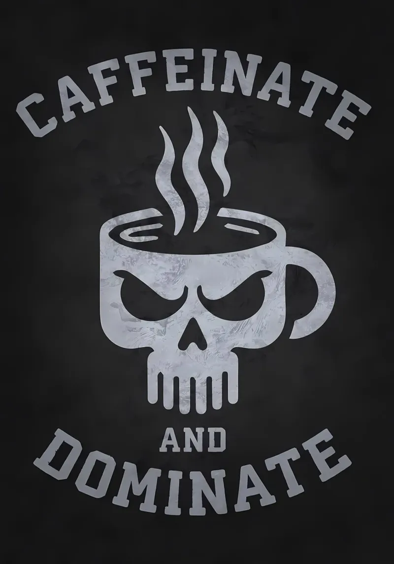 Caffeinare e dominare pellicola backlit da Delaplane