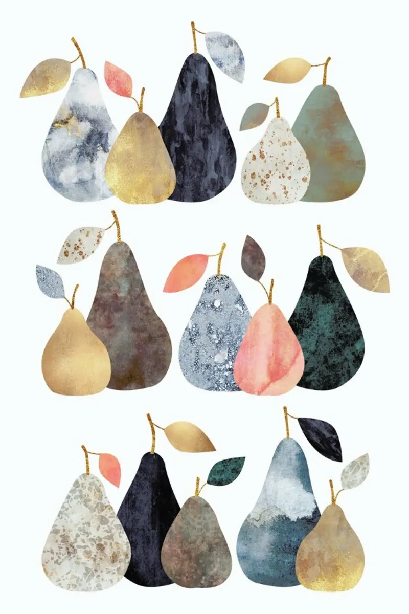 Pears pellicola backlit da Elisabeth Fredriksson