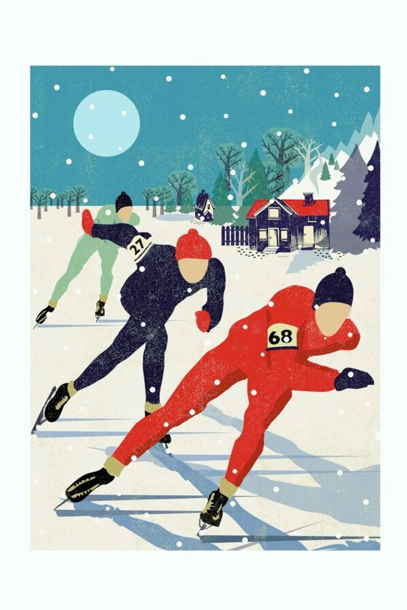 Speed Skaters poster de Rocket68