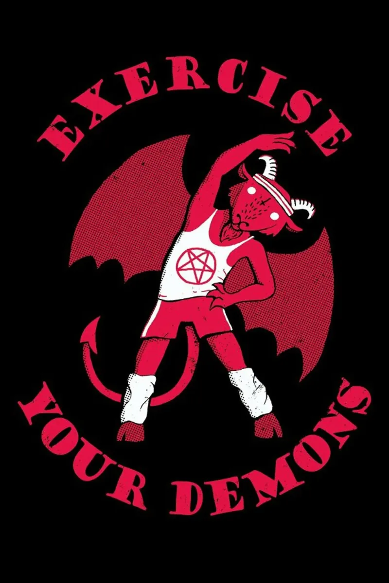 Exercise Your Demons plexiglass da DinoMike