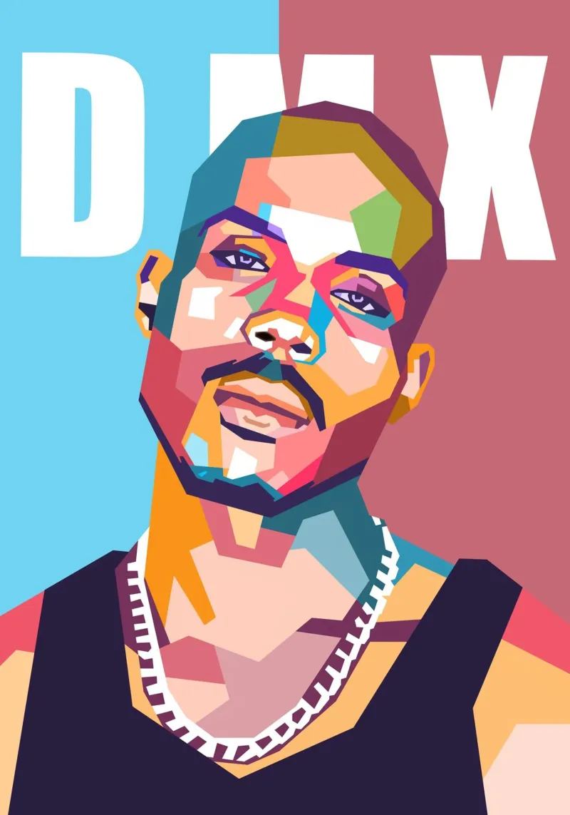 DMX hip hop pellicola backlit da Hantamrata