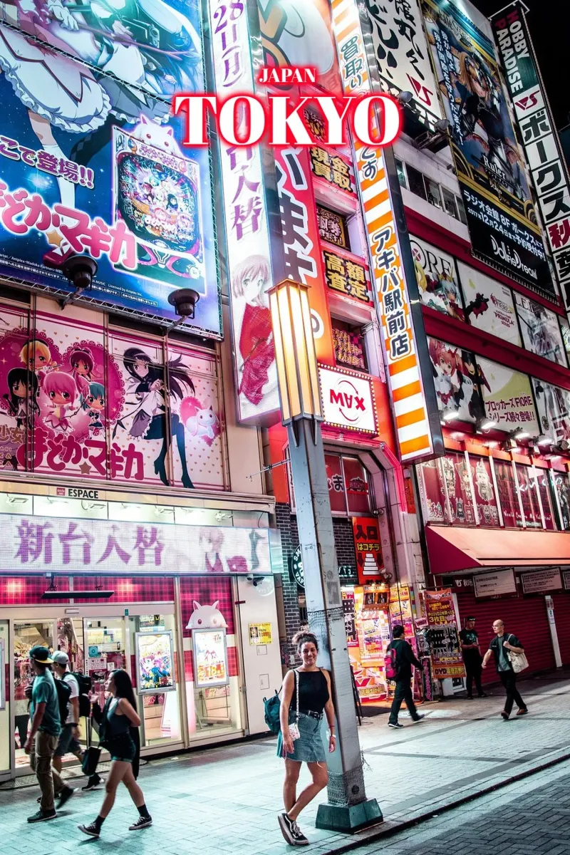 Tokyo City At Night - Japan alu-dibond by surfer28