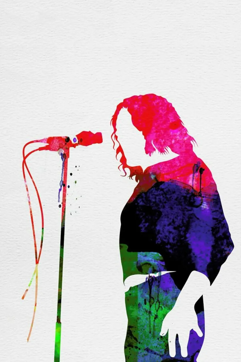 Joe Cocker alluminio dibond da Naxart