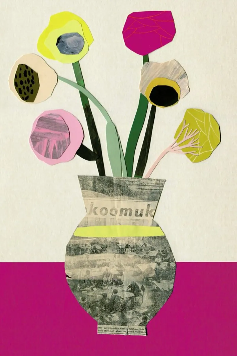 Ranunkeln & Co 2 poster con telaio in plastica da Rinah Lang