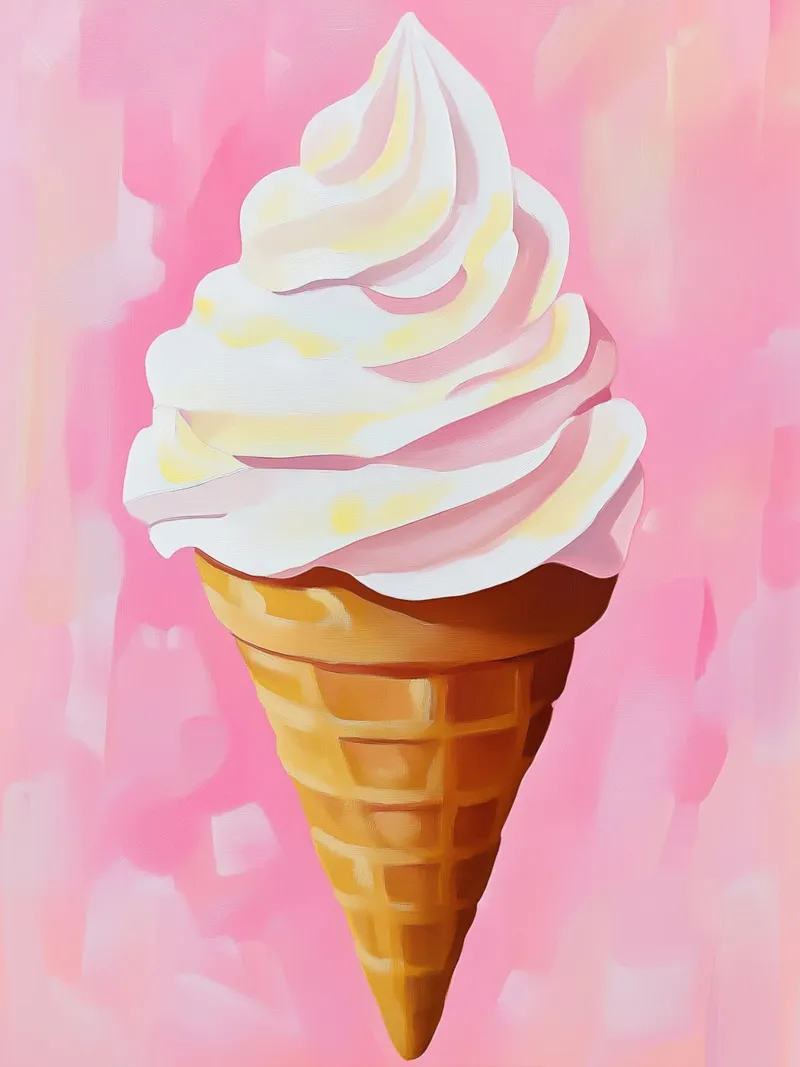 Cono gelato alluminio dibond da Spice & Style