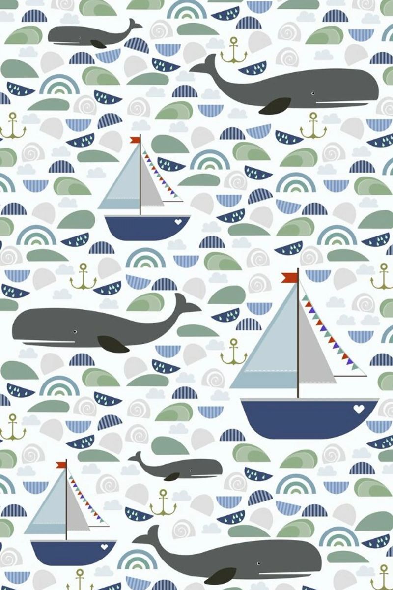 Whale poster da Sabrina Ziegenhorn