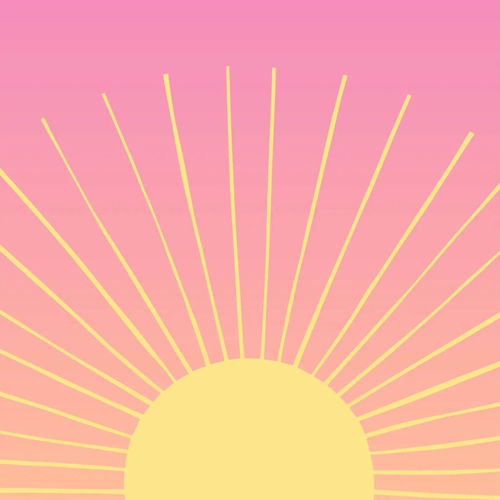 Sole poster con telaio in alluminio da All Colours