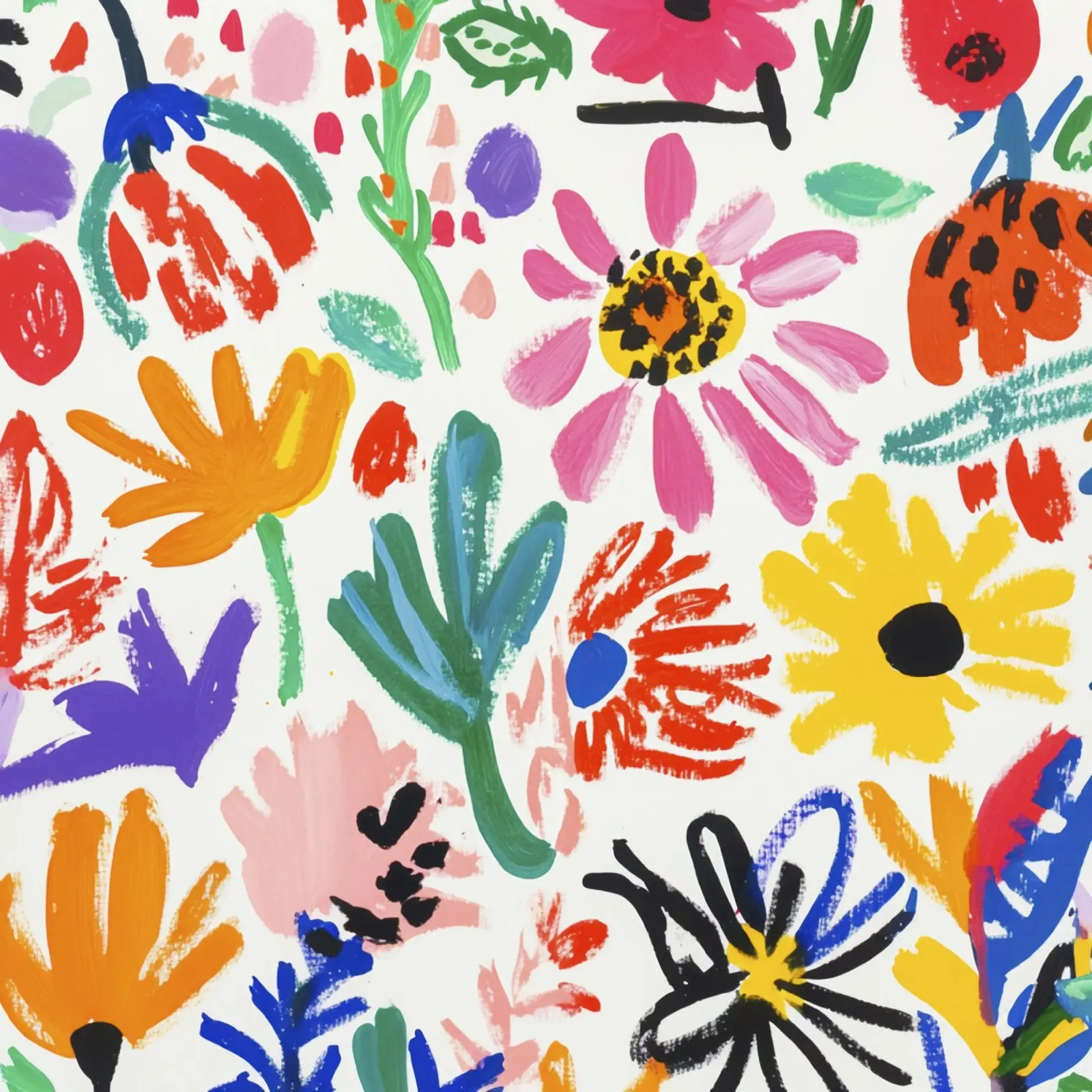 Il più bel giardino fiorito estivo di Henri Matisse carta hahnemühle da Modern Muse