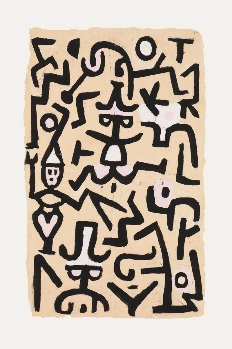 Paul Klee - Comici Nadbill pellicola backlit da Old Masters