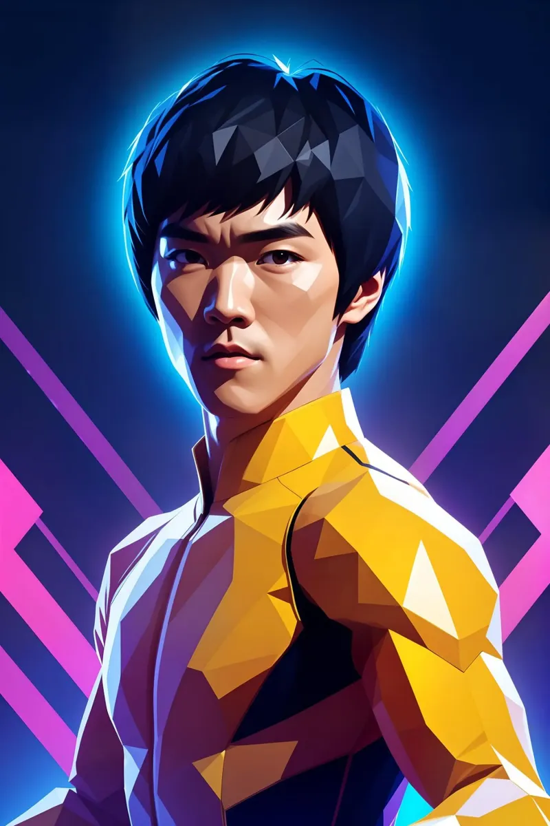 Bruce Lee pellicola backlit da BONANZA