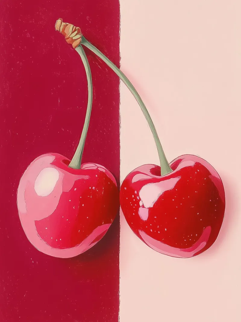 Duo of cerises hahnemühle by Spice & Style