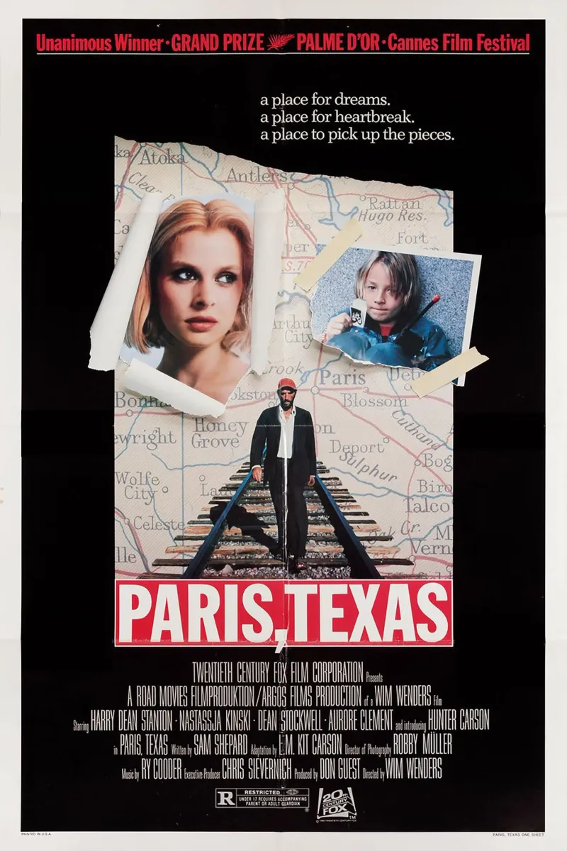 Paris, Texas - Isolation & Redemption pellicola backlit da Attaboy Dsgn