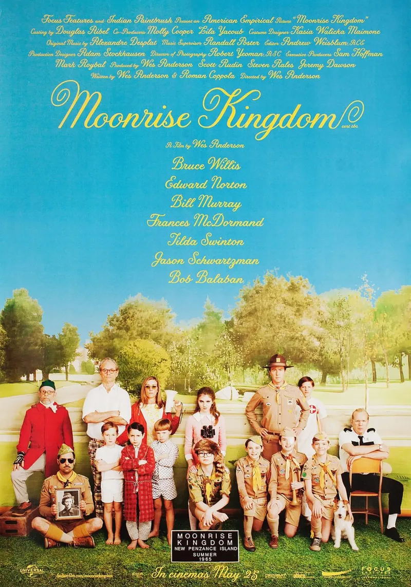 Moonrise Kingdom poster da Attaboy Dsgn