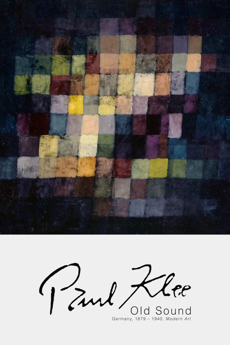 Paul Klee - Old Sound poster by Old Masters