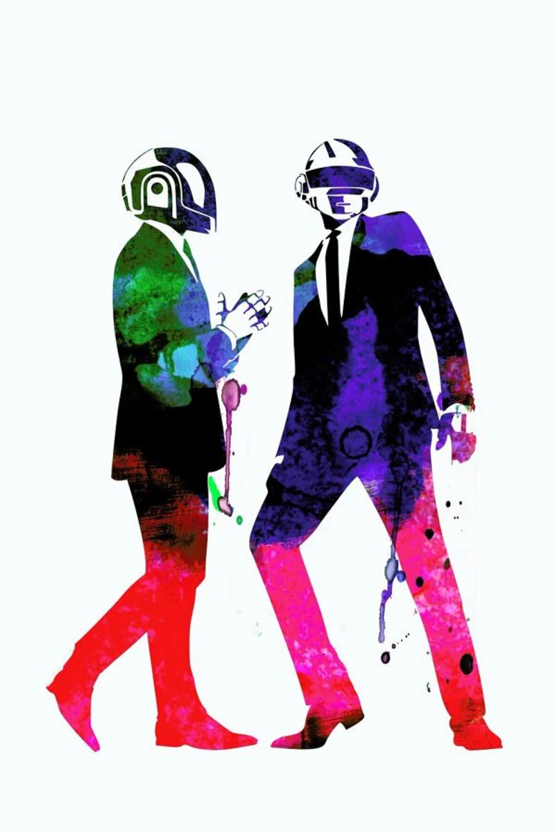 Daft Punk poster de Naxart