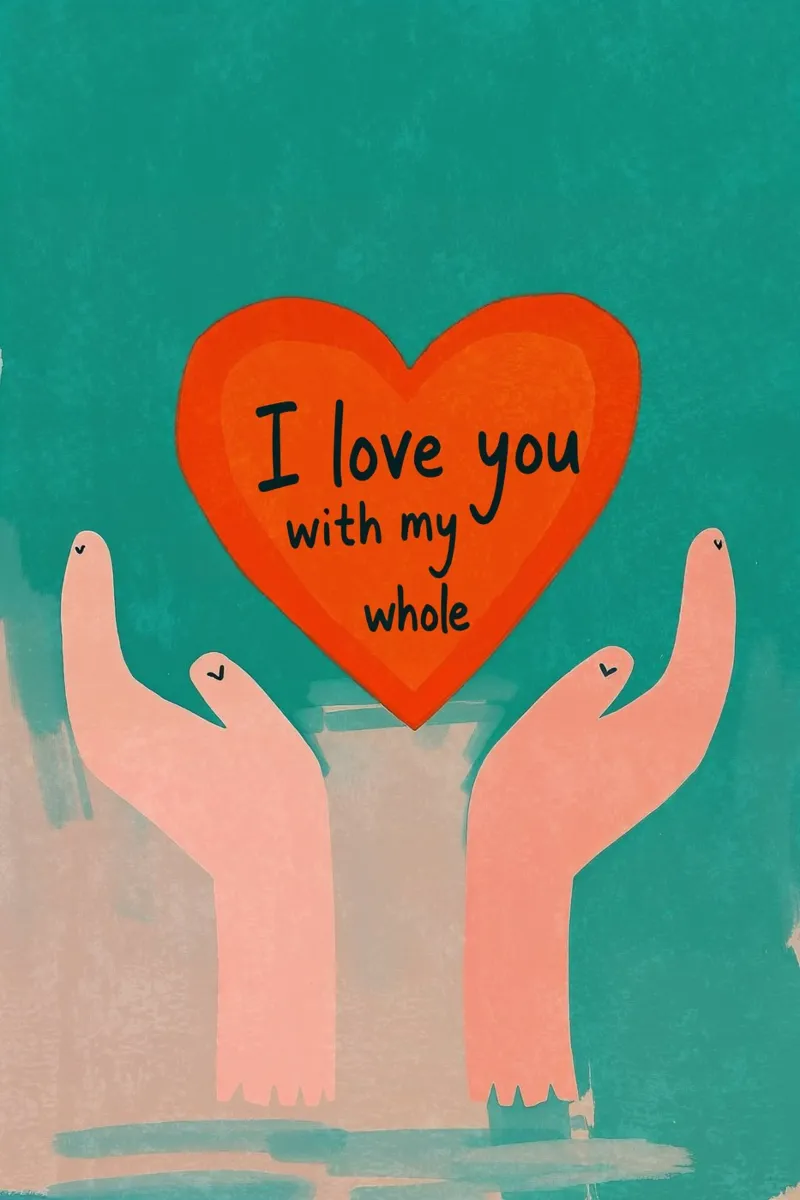 Wholehearted - Love without borders hahnemühle by KidzStudio