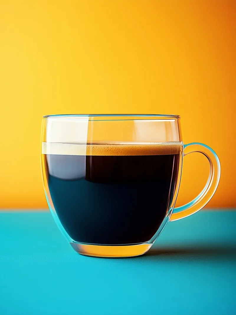 Tazza di caffè nero alluminio dibond da Spice & Style