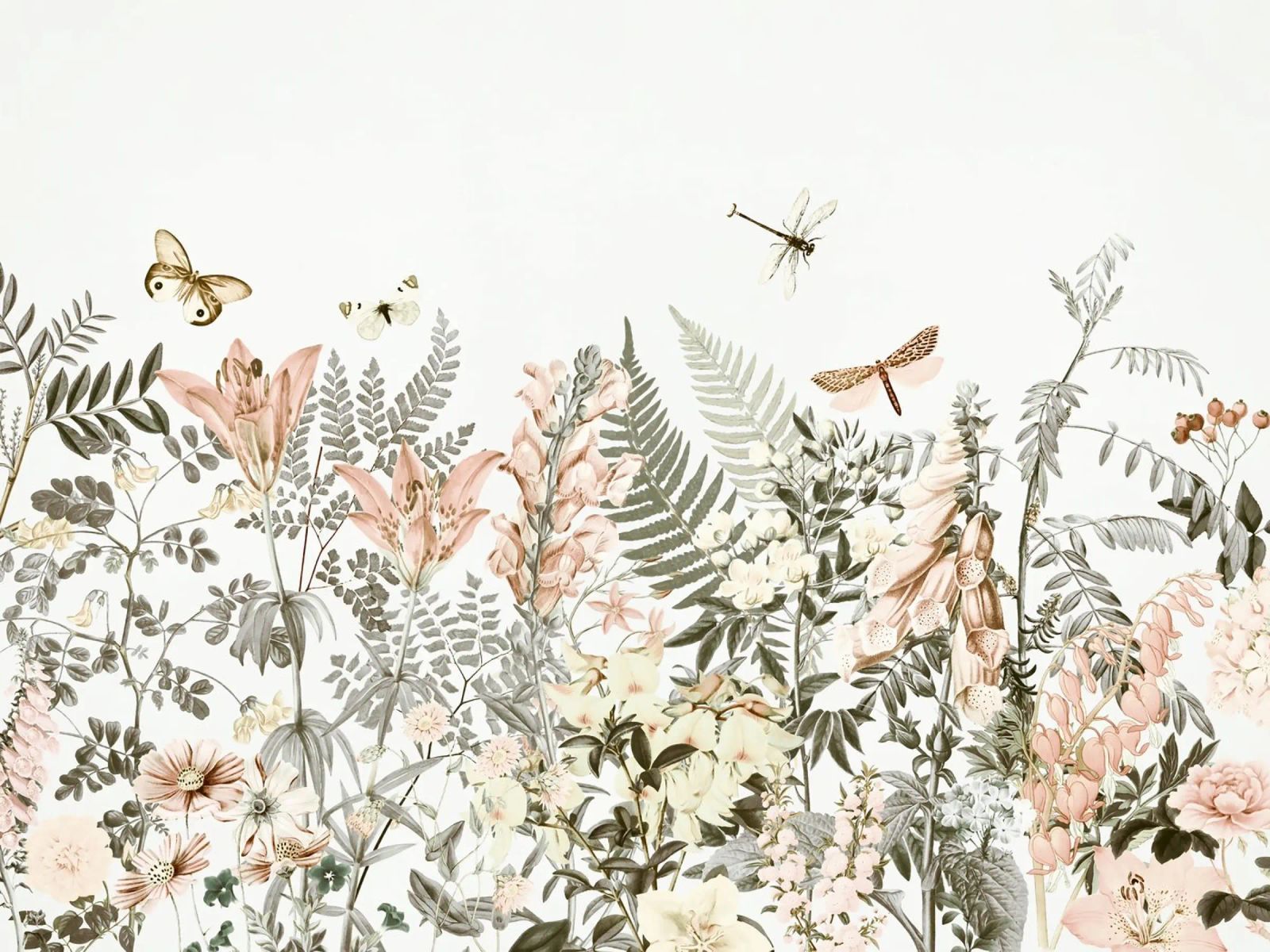 Swedish Midsummer Wildflower Meadow poster by Andrea Haase Floral Passion