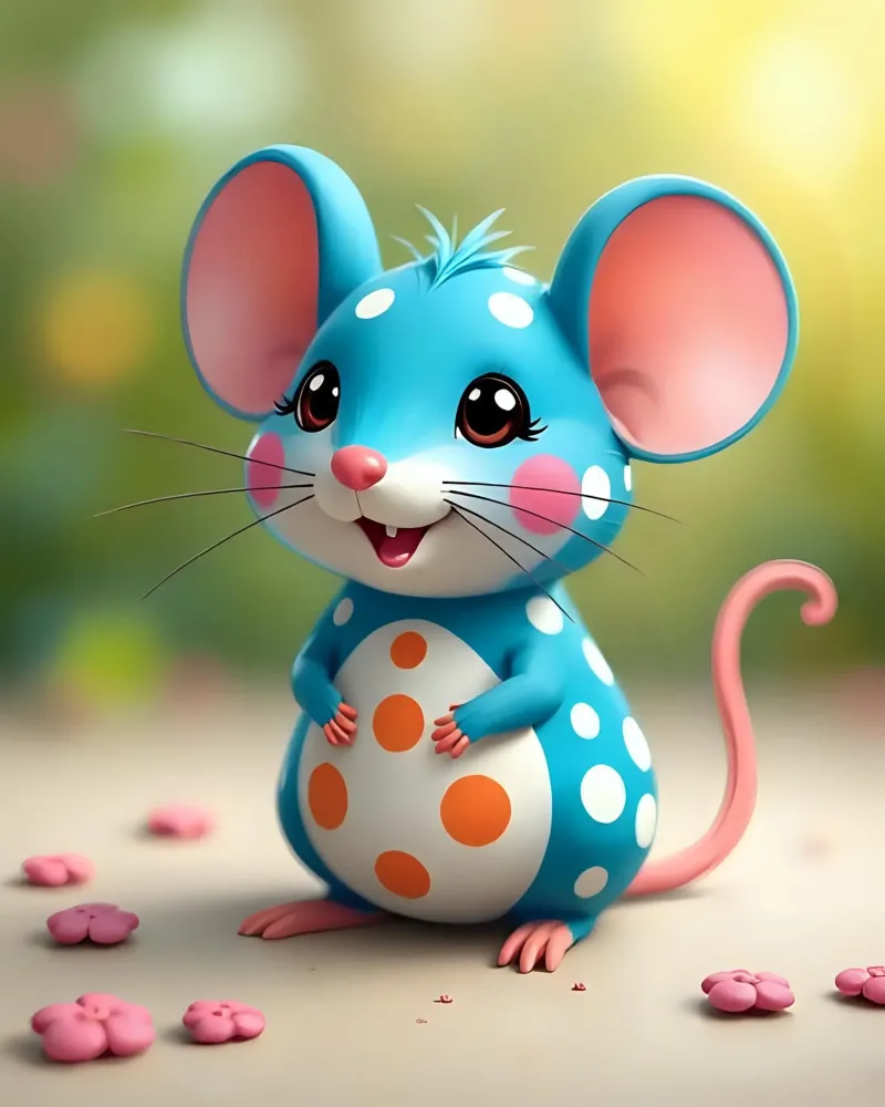 Mouse_1 hahnemühle by Tierisch bunt by LK
