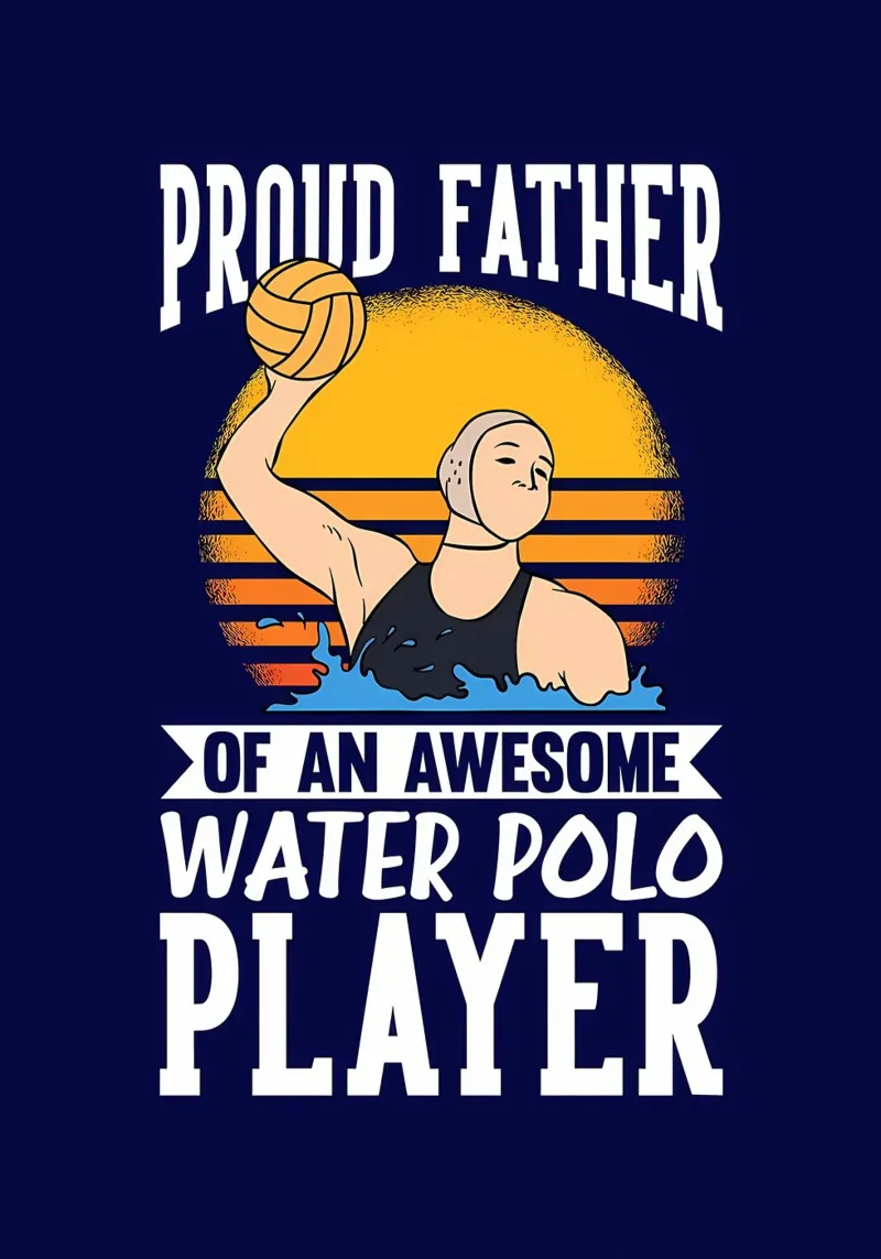 Water Polo Fathers Day Gi hahnemühle by Stylianos