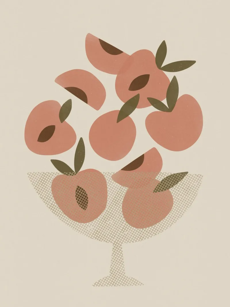 Peach Bowl poster da Alisa Galitsyna