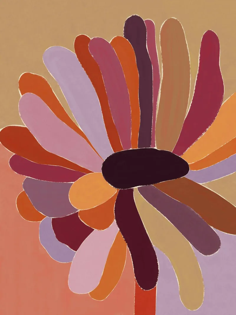 Bloom #1 alluminio dibond da Alisa Galitsyna