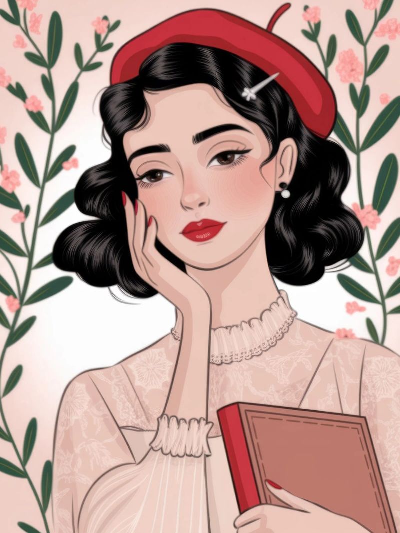Vintage Reader Grace metacrilato de Atelier Tiga