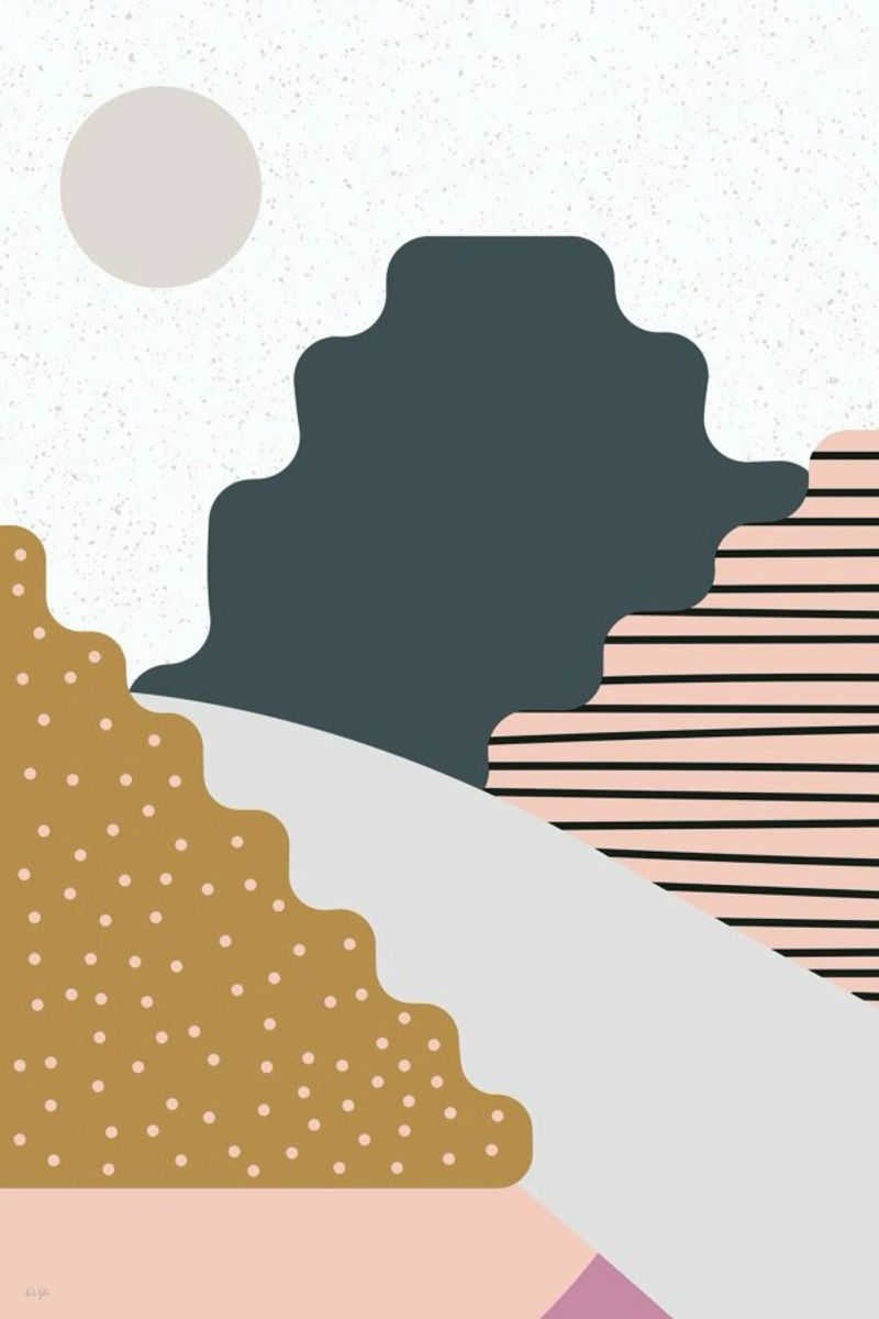 Mountain poster de Linda Gobeta