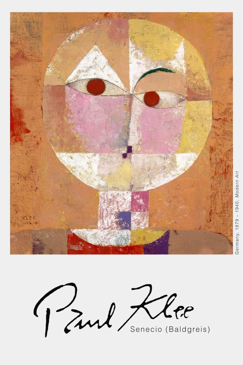 Paul Klee - Senecio Baldgreis Poster von Old Masters