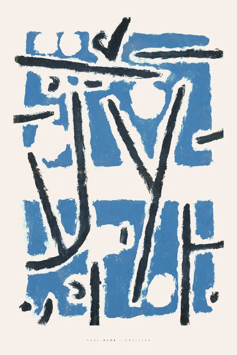 Paul Klee - Astratto pellicola backlit da Old Masters