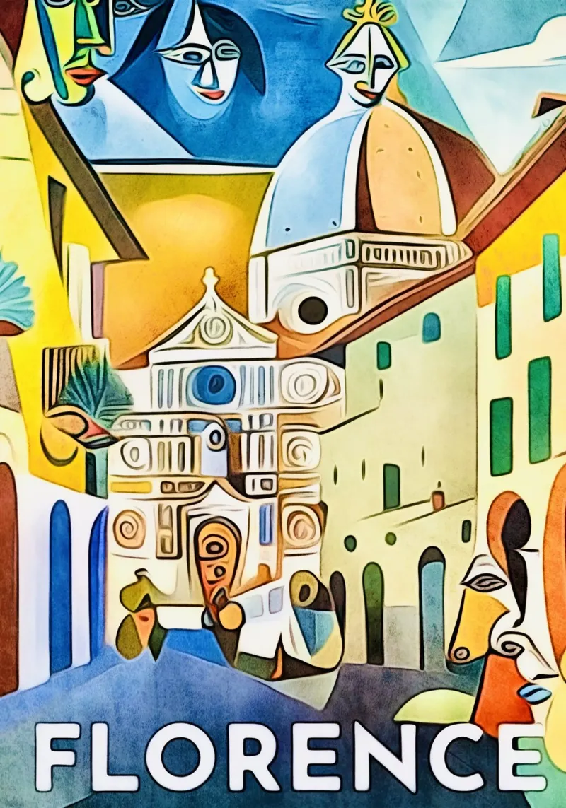 Florence, Globetrotter carta hahnemühle da ZAMART