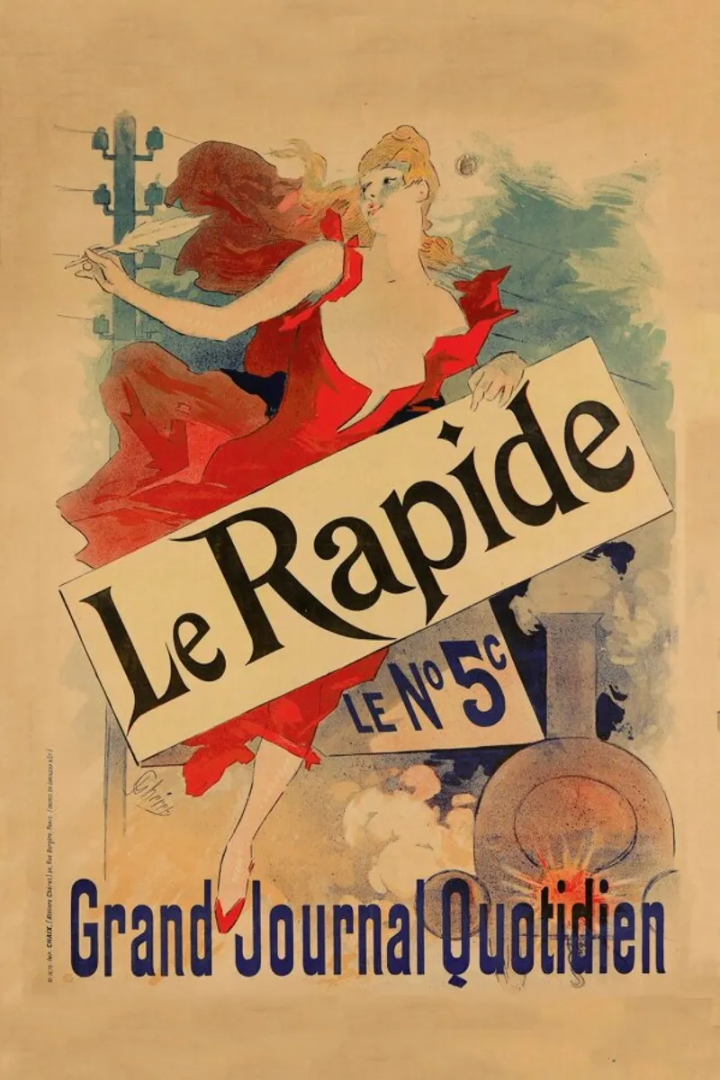 Le Rapide le n5, Nice, 1836 pellicola backlit da Artokoloro Quint Lox Ltd