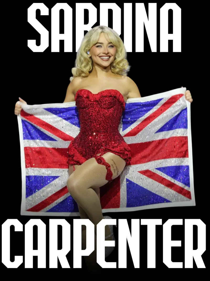 Sabrina Carpenter - On My Way pellicola backlit da Deepness