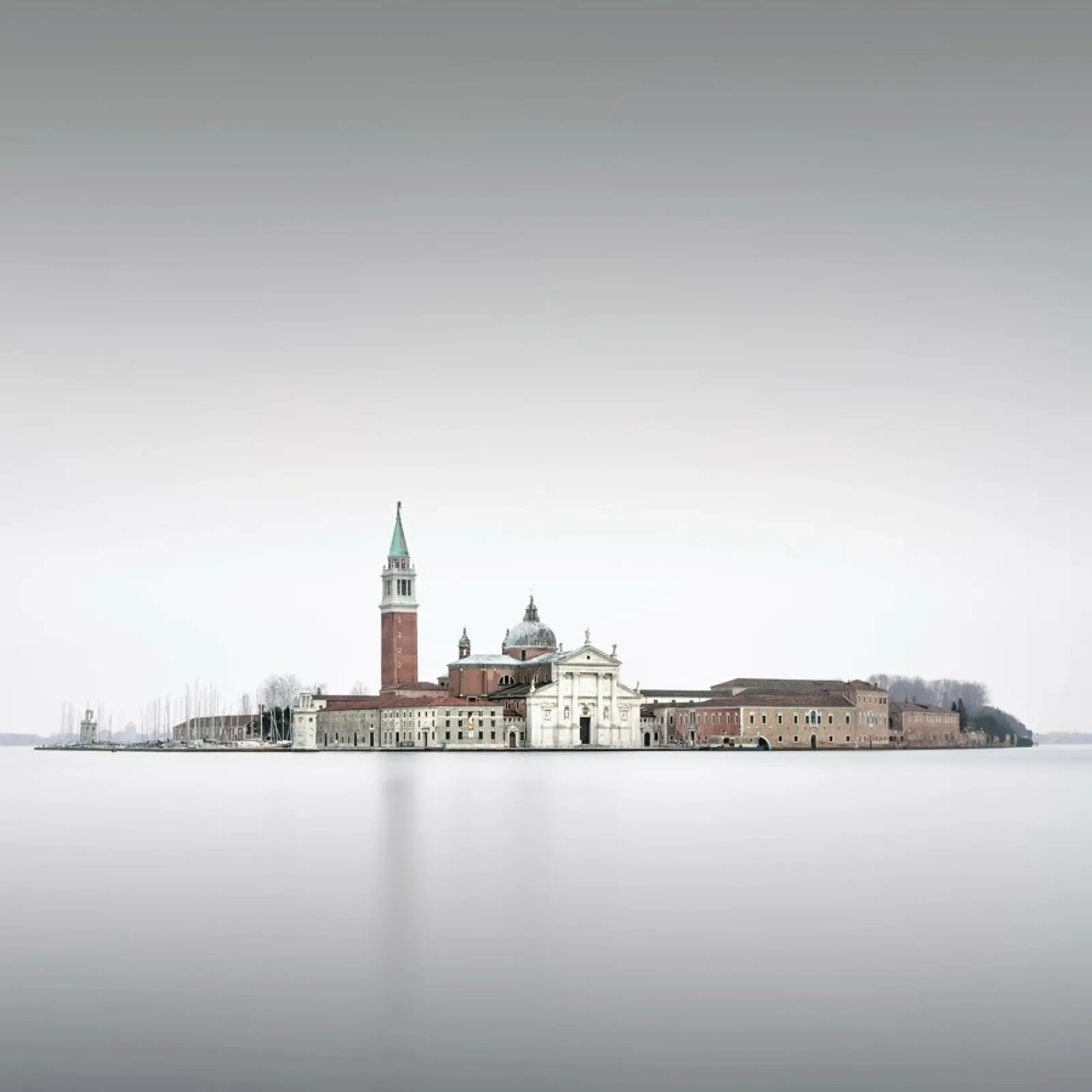 Venezia - San Giorgio Maggiore poster con telaio in legno da Håggard Photography | Ronny Behnert