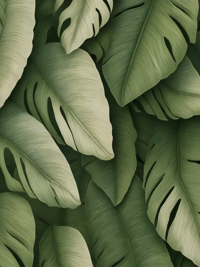 Monstera in contrasto pellicola backlit da Carinaprint